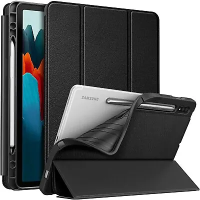 Slim Case For Samsung Galaxy Tab S7 11 Inch 2020 Soft TPU Smart Stand Back Cover • $15.19