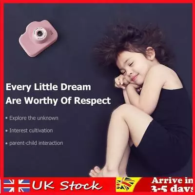 Mini Camcorder Toy Portable Digital Video Camera For Children Gifts (Pink) • £11.68