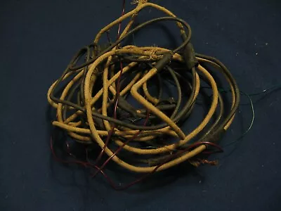 Vintage Lot Of Mainly O Scale Model Railroad Cloth Wire  • $2.99