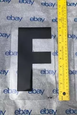 8 Inch Zip Letters Changeable Outdoor Signage Marquee Letters Letter F • $8