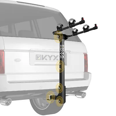 2 Bike Bicycle Carrier Hitch Rack Receiver 2'' Heavy Duty Mount Rack Truck SUV • $55.99