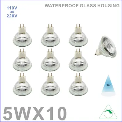 LED  Spot Lamp Bulb Lighting GU5.3 5W AC/DC110V-130VReplace Halogen MR16 Bulb • $9.95