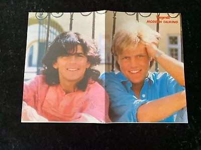 MODERN TALKING MICHAEL J FOX Middle East TURKISH MAGAZINE GIFT POSTER RAREST • $19.99