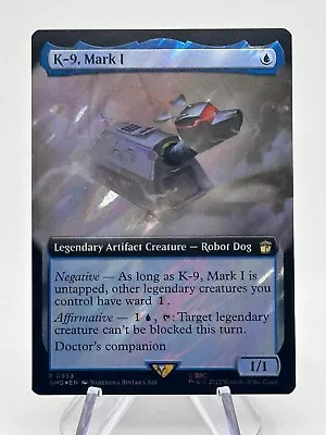 MTG Magic The Gathering K-9 Mark I (953/1208) Doctor Who NM FOIL- SURGE • $5.75