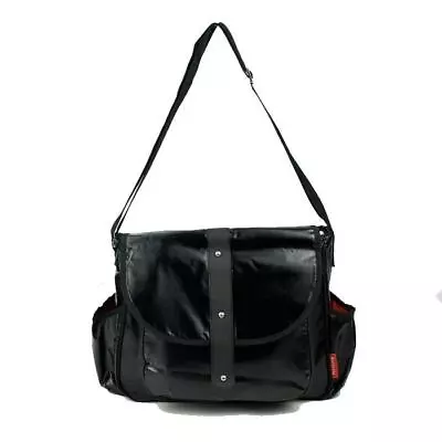 NEW  Bellotte Satchel Nappy Bag - Shiny Black • $59.95