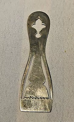 LOVELY RARE ENGLISH ANTIQUE 1906 SOLID STERLING SILVER BOOKMARK Free Shipping  • $60