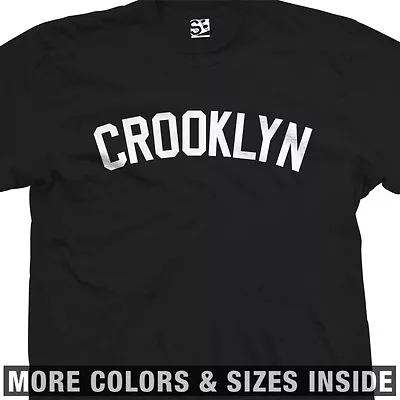 Crooklyn Yankee Shirt | Baseball Block Text Rep Brooklyn Womens & Mens Tee • $27.98