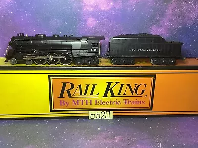 MTH Railking O Scale 30-1121-1 4-6-4 Central (NYC) Hudson Steam Engine LN • $240