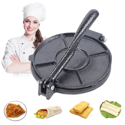 $25 • Buy Cast Iron 8-inch Tortilla Press Heavy Duty Corn Roti Maker Dough Press Machine