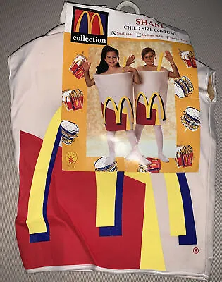 McDonald’s Collection Shake Child Halloween Costume Small 4-6 Rubies 1998 • $25