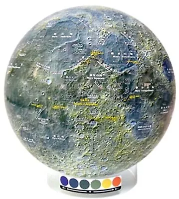 Watanabe Moon Globe KAGUYA No.3063 Diameter 30.5 Cm/ 12 Inch F/S W/Tracking# NEW • $232.07