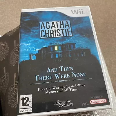 £4.95 • Buy Nintendo Wii Game “Agatha Christie And Then There Were None” With Manual Vgc