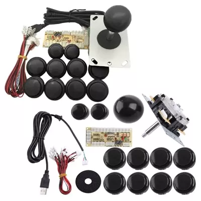 Zero Delay Arcade DIY Kit USB Encoder To PC Arcade Sanwa Joystick Push Buttons • $26.34