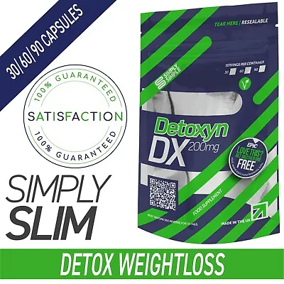 £9.95 • Buy Detox Colon Cleanse Plus Pills For Digestion Constipation & Bloating Weight Loss