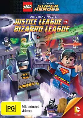 LEGO - Batman Justice League Vs Bizarro League (DVD 2015)  R636 • $4.75