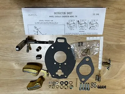 Allis Chalmers D19 Marvel Schebler TSX848 Rebuild Kit With Throttle & Float • $124.95
