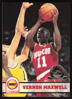 1993-94 Hoops Fifth Anniversary Gold Vernon Maxwell #80 Houston Rockets • $1.99