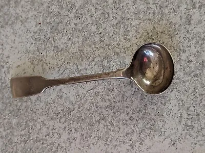 Antique Sterling Silver Mustard Spoon - Fully Hallmarked • £25