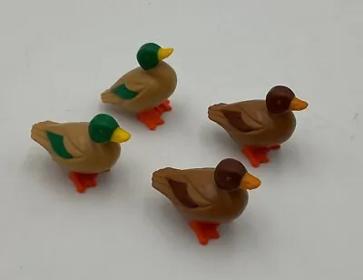 Playmobil Mallard Duck Good X 4 Good Condition. • £10.99