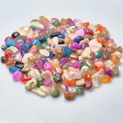£2.99 • Buy Small Mixed Healing Crystals Tumbled Polished Stones Gemstone Gift 10-15mm 25g