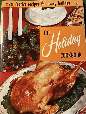 Vintage Culinary Arts Institute Holiday  Cookbook 1955 • $10