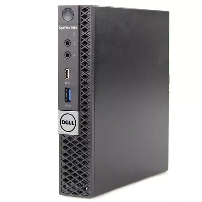 Dell OptiPlex 7050 Micro PC I5-7500T 2.70GHz 8GB RAM 512GB SSD Win 11 Pro • $295