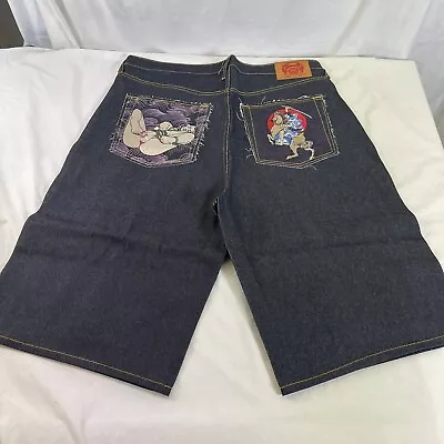 RMC Red Monkey Co Jean Shorts Martin Ksohoh - Explicit Content Size 42 NWOT • $80