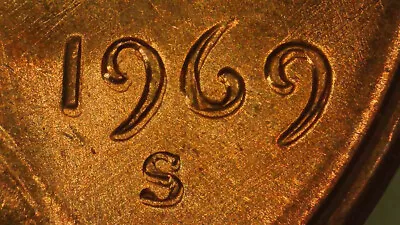 1969 S Lincoln Memorial Cent- Poor Man's Doubled Die (Machine Doubling) BU RD- 1 • $29.99