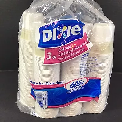 Dixie 3 Oz Bath Cups 450 Of 600 COUNT Disposable Bathroom Cold Cups New • $29.95