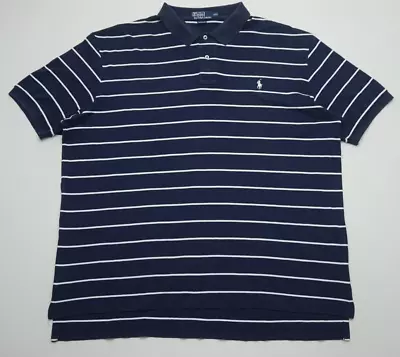 Ralph Lauren Polo Shirt Size 4XL XXXXL PIT TO PIT Is 28 Inches Label XXL • £34.99