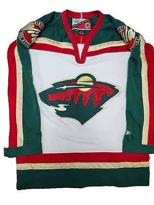 Pro Player NHL Minnesota Wild Jersey In White Size Medium • $45