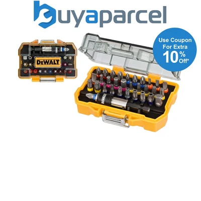 £12.55 • Buy DeWalt DT7969 32Pc Screwdriver Bit Set & Holder Pro Grade PH Slotted PZ Torx