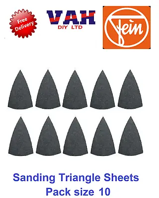£8.99 • Buy Genuine Fein Multi Tool Sanding Pads Various Pack All Grades Available 