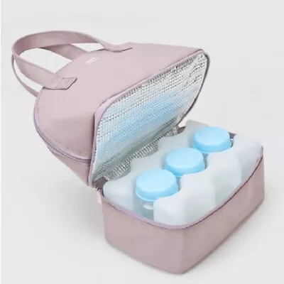 Large Capacity Mommy Carrying Milk Bag Milk Storage Ice Pack  Outdoors • £11.62
