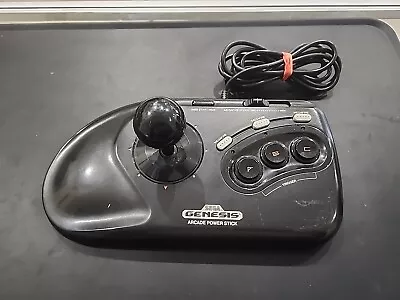 Sega Genesis Arcade Power Stick Controller TESTED WORKING Turbo Megafire • $40