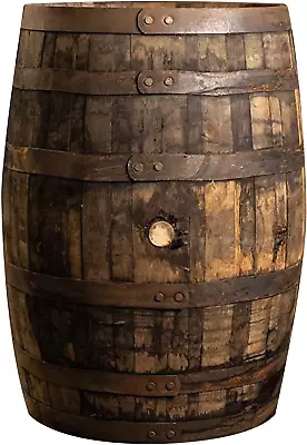 Authentic Bourbon/Whiskey Barrel (53 Gallon) Used Genuine American Oak Wood Barr • $639.05