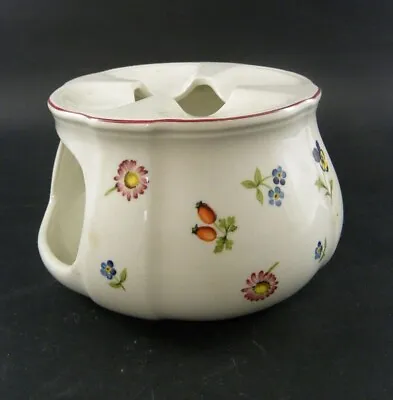 Villeroy & Boch PETITE FLEUR China Warmer Base Works With Votive Candle • $42