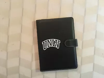 UNLV Black Portfolio Binder Planner Notepad - 5  X 8  -Brand NEW- Free Shipping • $37.99