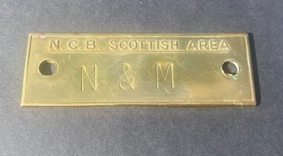 £5.99 • Buy Scottish Area  .    Colliery Miners Pit Check