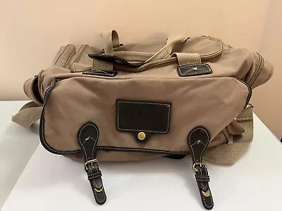 Eddie Bauer Ford Brown Duffle Bag 16  Long • $19.99