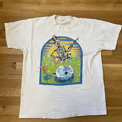 Grateful Dead Vintage 1989 Spring Tour T Shirt Size XL Antonio Reonegro Art • $150