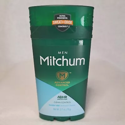 Mitchum Men Stick Solid Antiperspirant Deodorant For Men 2.7oz. Advanced Control • $15.99