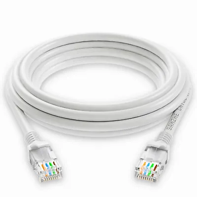 25FT Cat5E PoE IP Camera NVR Ethernet Cable Outdoor/Indoor RJ45 Jacks Cord Wire • $7.99