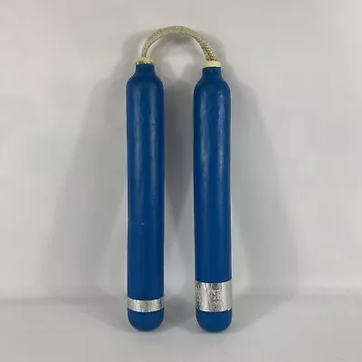 ATA PROTECH Martial Arts Nunchucks Padded Foam Sparring Weapons Blue 9” • $24.99