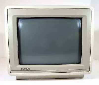 Vintage Taxan KX-124-U   12 Inch Monochrome Computer Monitor Tested & Working • $75