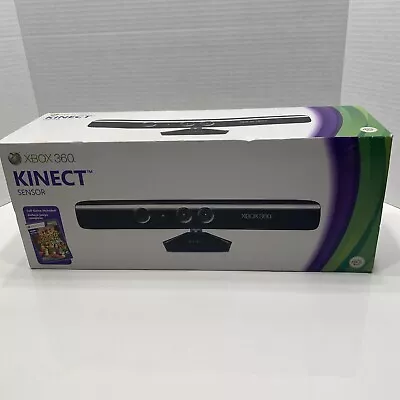 XBOX 360 Kinect Sensor Bundle With Kinect Adventures Games New In Box  • $69