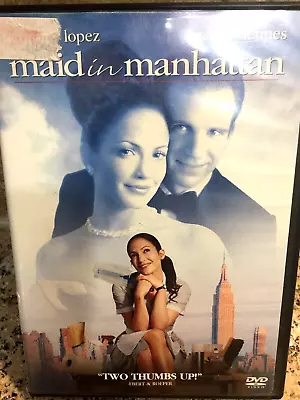 Maid In Manhattan DVD Jennifer Lopez / Ships Free Same Day With Tracking • $6.83