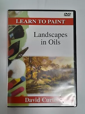 Learn To Paint Landscapes In Oils David Curtis Art DVD • £10