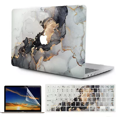 £4.79 • Buy 3in1 Marble Hard Case Cover Keyboard Skin For MacBook Air 11 13 14 15 16 #1042