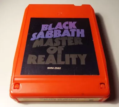 Black Sabbath Master Of Reality 8-Track Tape Tested Plays Great New Pads EXC • $40